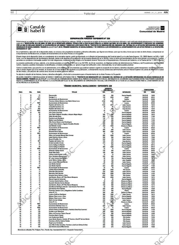 ABC MADRID 24-04-2009 página 60