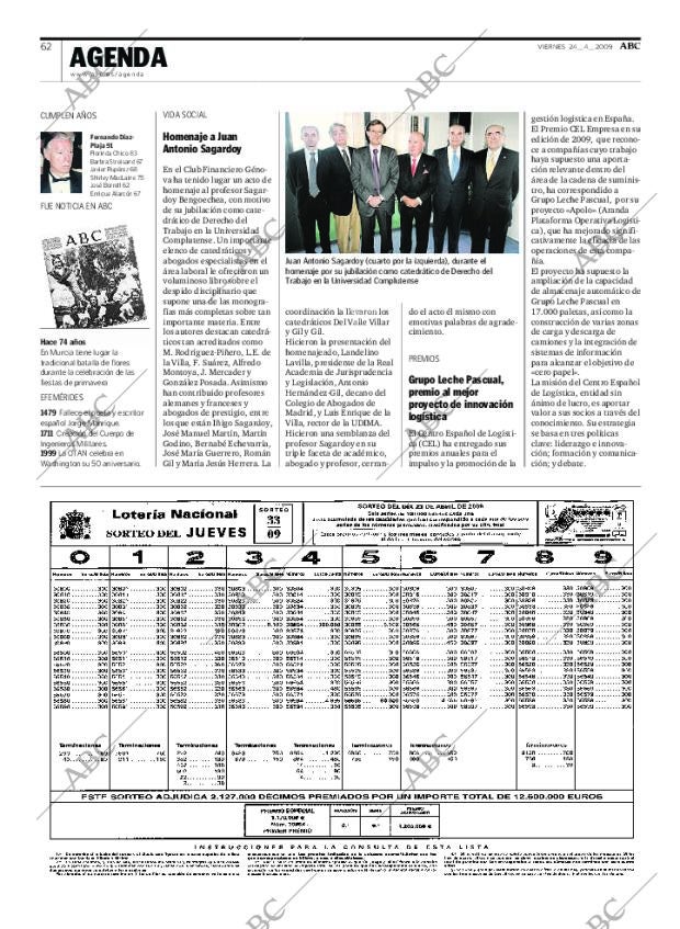 ABC MADRID 24-04-2009 página 62