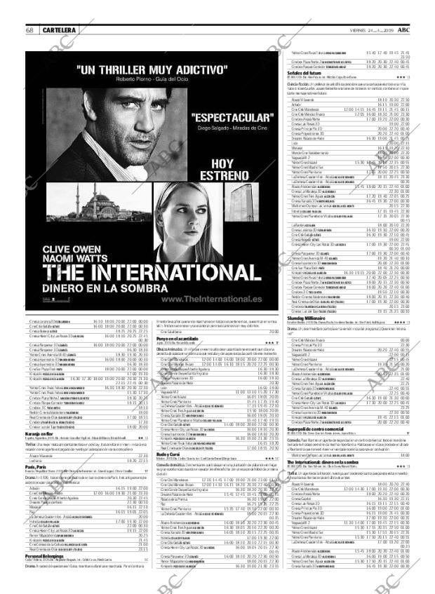 ABC MADRID 24-04-2009 página 68