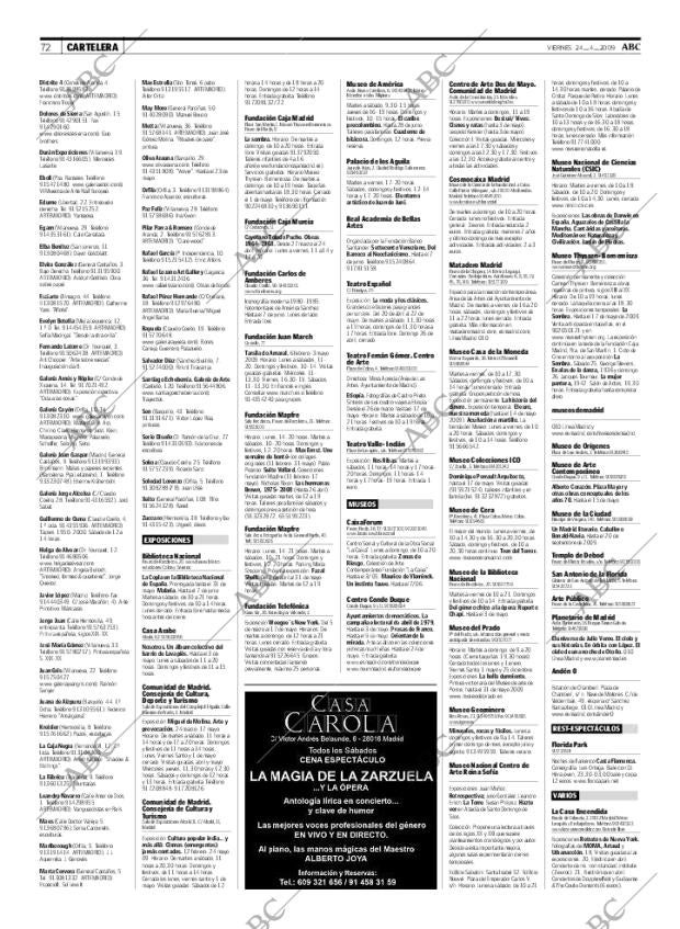 ABC MADRID 24-04-2009 página 72