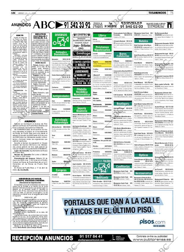 ABC MADRID 24-04-2009 página 75
