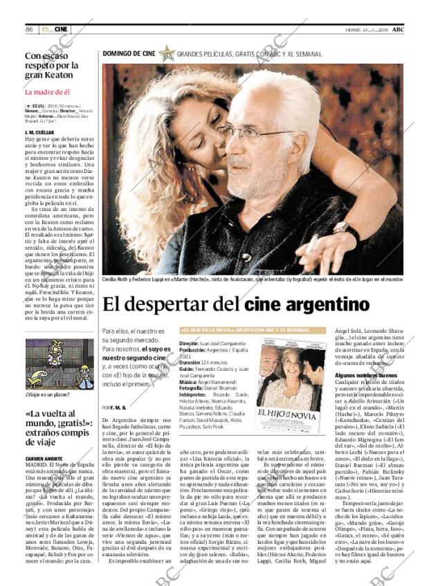 ABC MADRID 24-04-2009 página 86