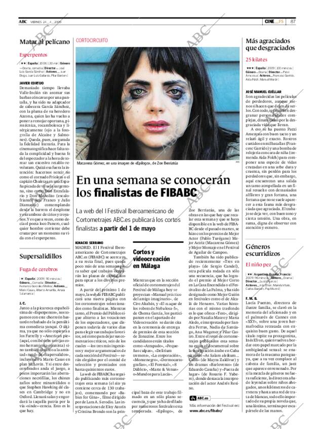 ABC MADRID 24-04-2009 página 87