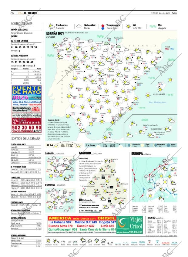 ABC MADRID 24-04-2009 página 92