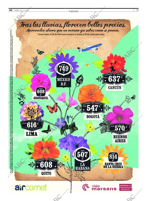 ABC MADRID 25-04-2009 página 19