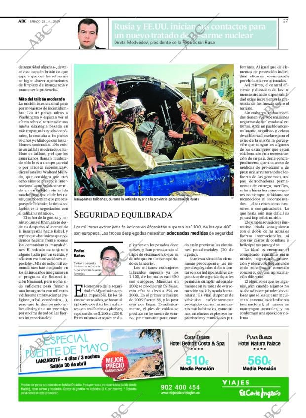 ABC MADRID 25-04-2009 página 27