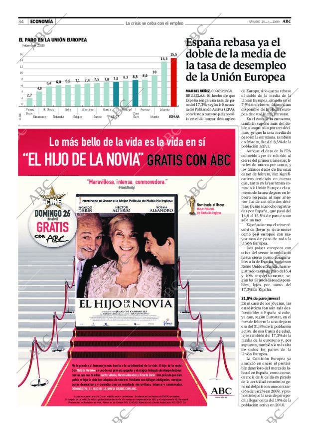 ABC MADRID 25-04-2009 página 34