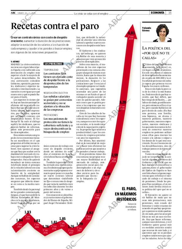 ABC MADRID 25-04-2009 página 35