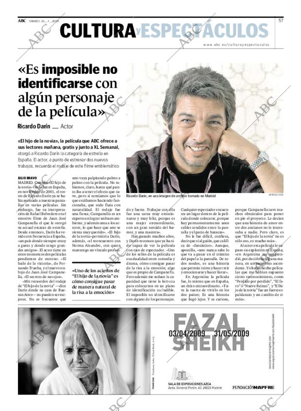 ABC MADRID 25-04-2009 página 57