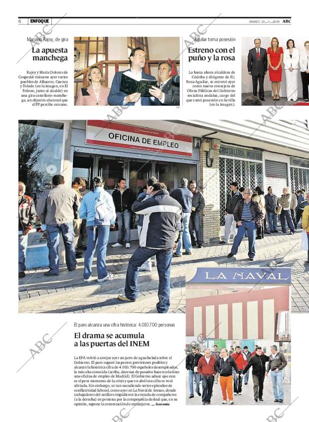 ABC MADRID 25-04-2009 página 6