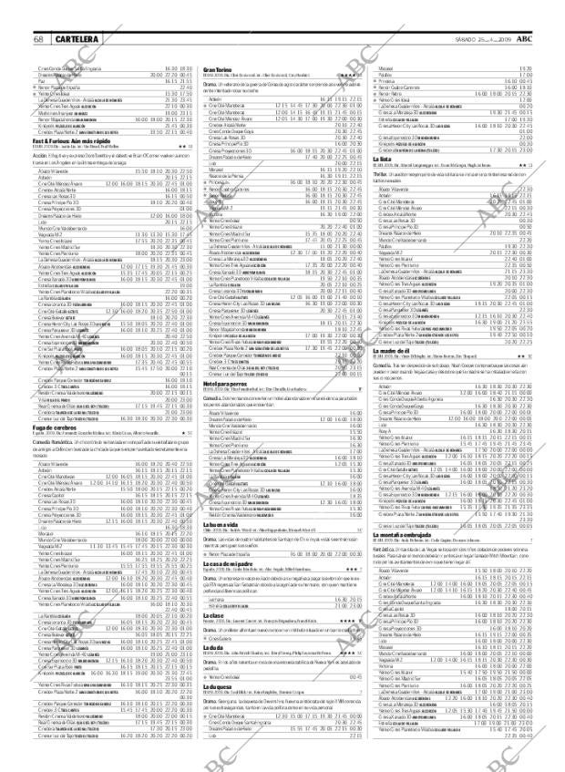 ABC MADRID 25-04-2009 página 68