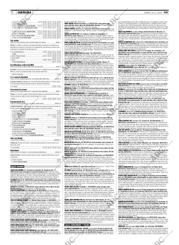 ABC MADRID 25-04-2009 página 72