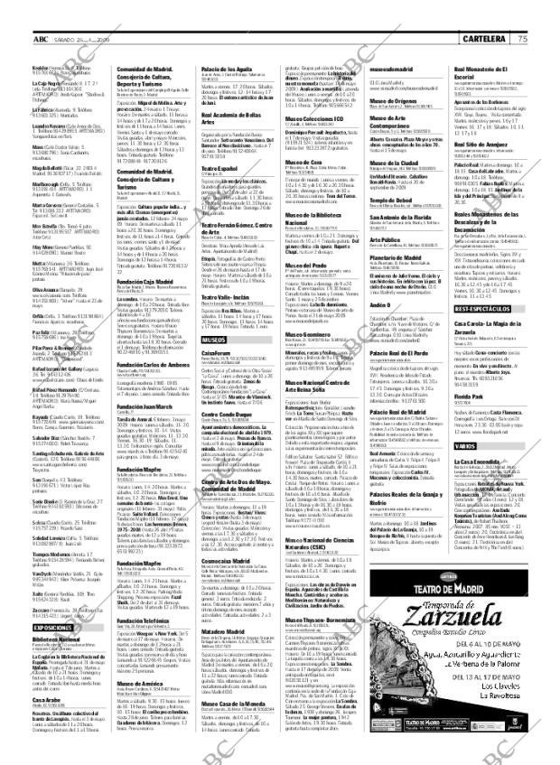 ABC MADRID 25-04-2009 página 75