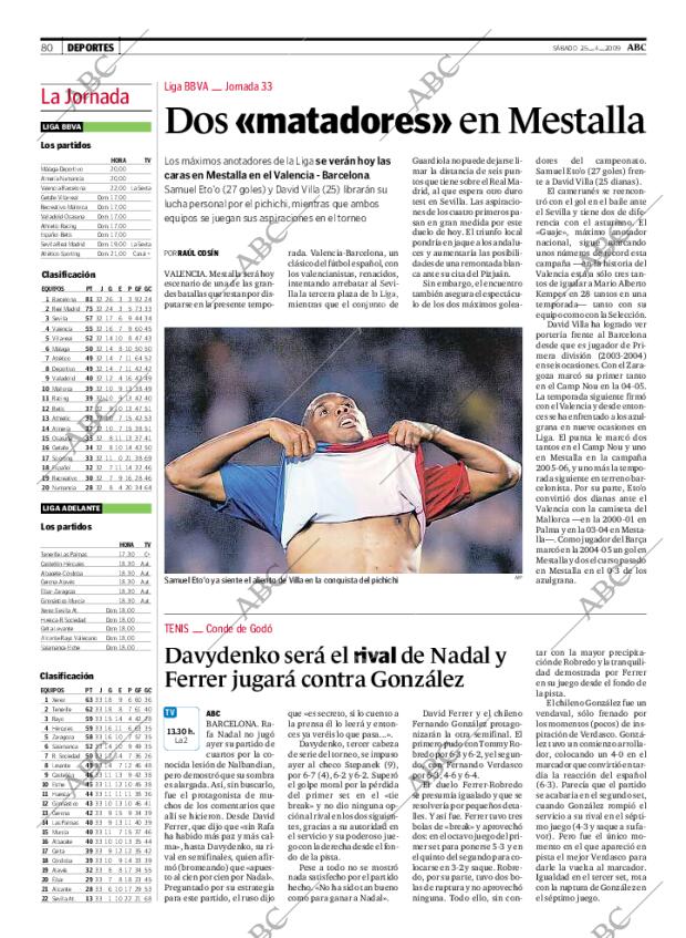 ABC MADRID 25-04-2009 página 80