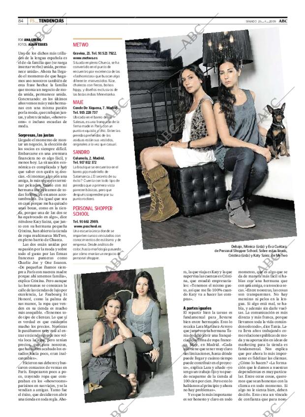 ABC MADRID 25-04-2009 página 84