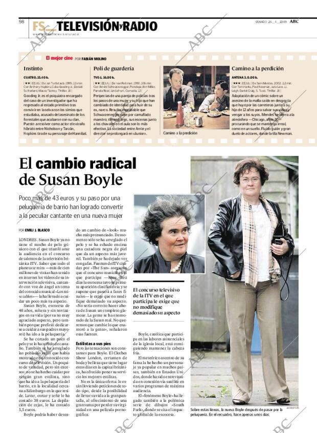 ABC MADRID 25-04-2009 página 98