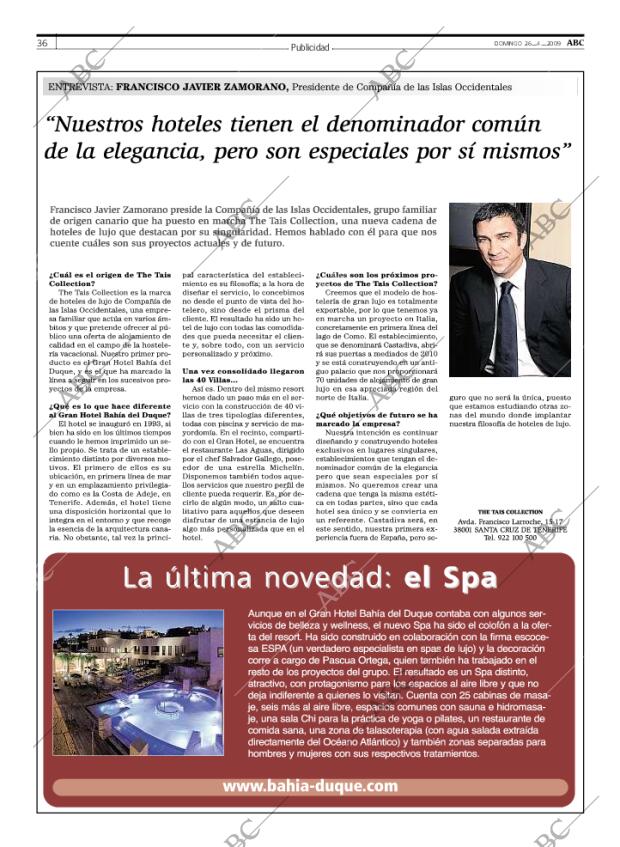 ABC MADRID 26-04-2009 página 36