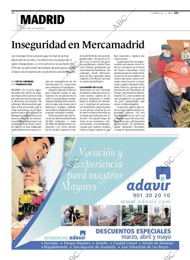 ABC MADRID 26-04-2009 página 46