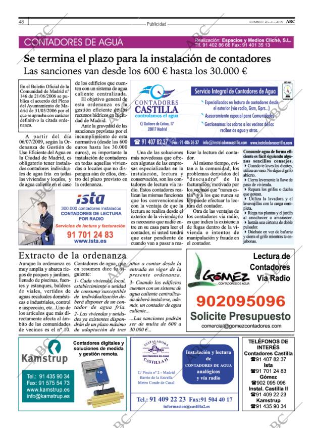 ABC MADRID 26-04-2009 página 48