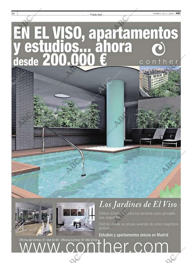 ABC MADRID 26-04-2009 página 54