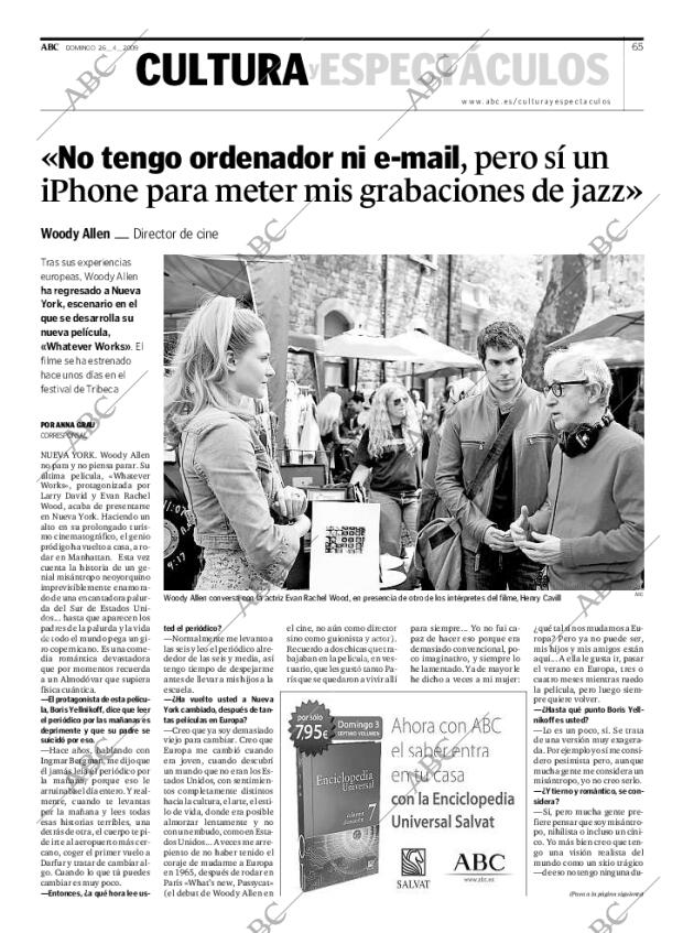 ABC MADRID 26-04-2009 página 65
