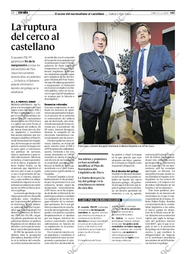 ABC MADRID 27-04-2009 página 24