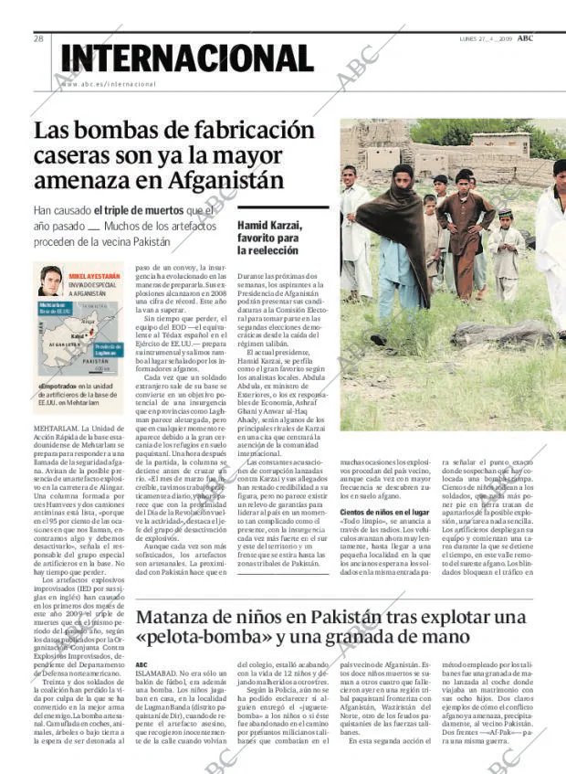 ABC MADRID 27-04-2009 página 28