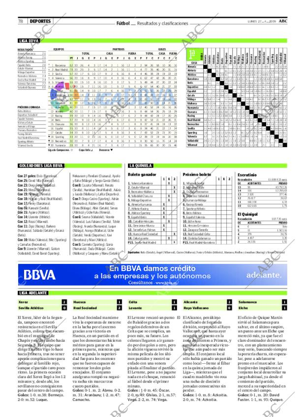 ABC MADRID 27-04-2009 página 78