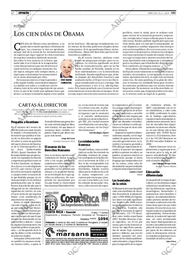 ABC MADRID 29-04-2009 página 12
