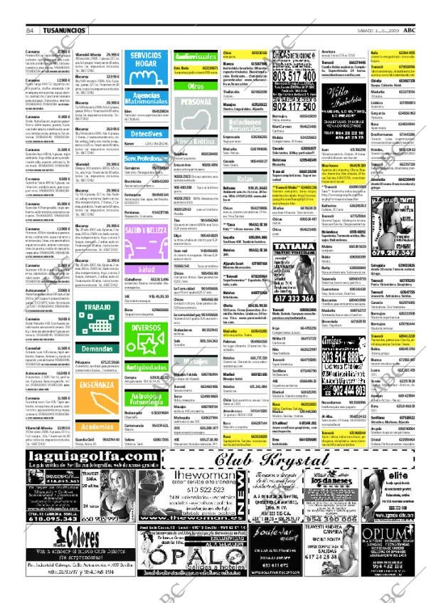 ABC SEVILLA 02-05-2009 página 84