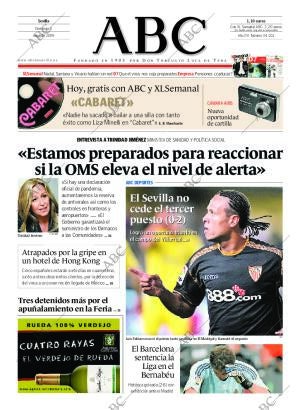 ABC SEVILLA 03-05-2009 página 1