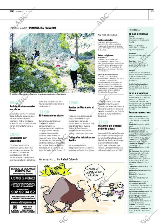 ABC SEVILLA 03-05-2009 página 25