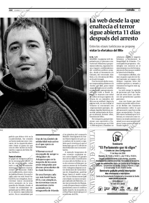 ABC SEVILLA 03-05-2009 página 41