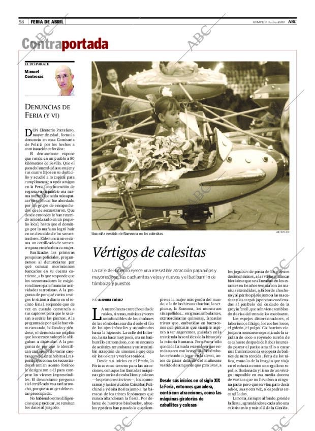 ABC SEVILLA 03-05-2009 página 58