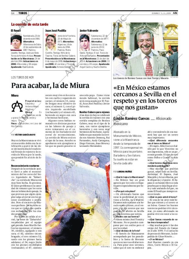 ABC SEVILLA 03-05-2009 página 64