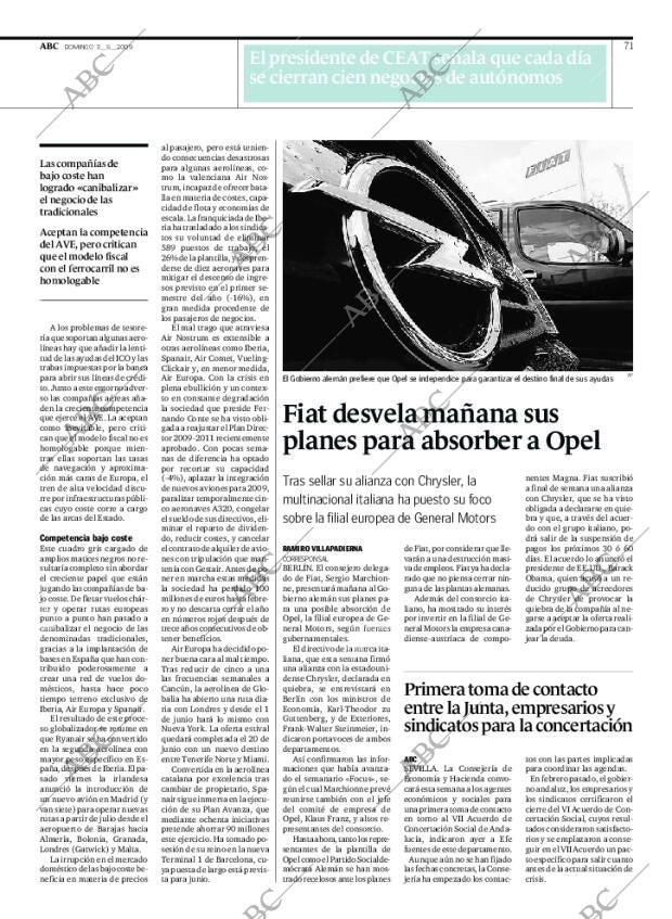 ABC SEVILLA 03-05-2009 página 71