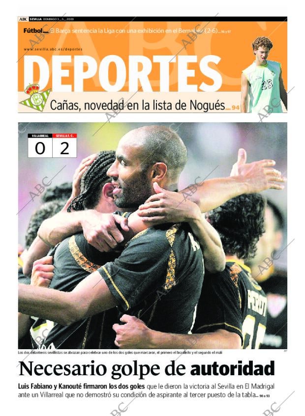 ABC SEVILLA 03-05-2009 página 89