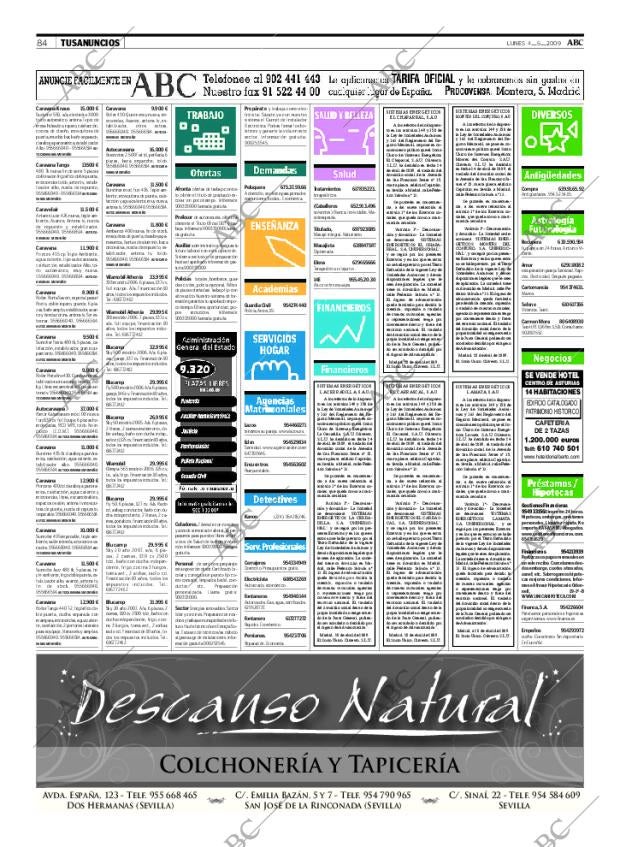 ABC SEVILLA 04-05-2009 página 84