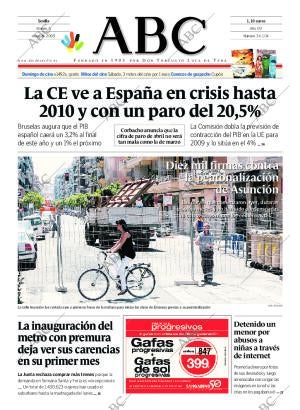 ABC SEVILLA 05-05-2009 página 1