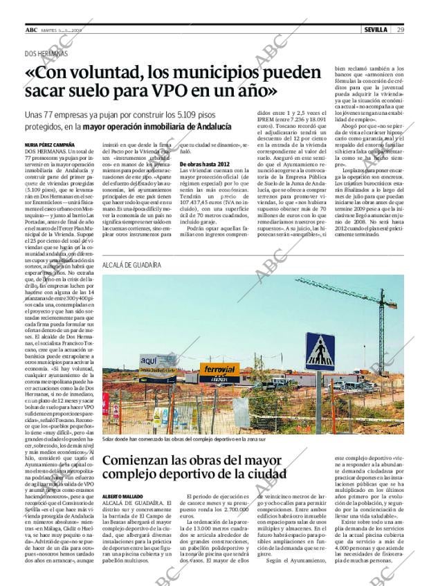 ABC SEVILLA 05-05-2009 página 29