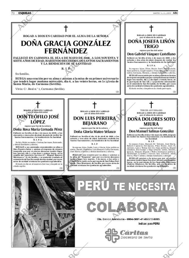 ABC SEVILLA 05-05-2009 página 70