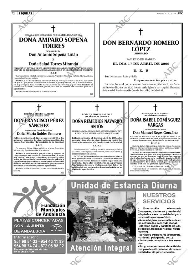 ABC SEVILLA 05-05-2009 página 72