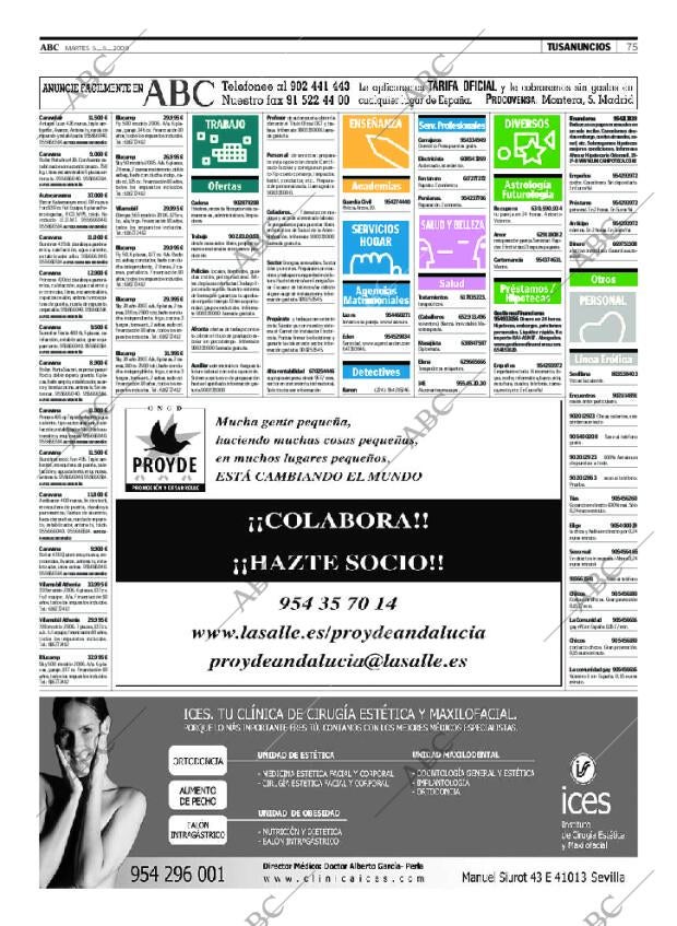ABC SEVILLA 05-05-2009 página 75