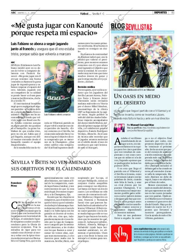 ABC SEVILLA 05-05-2009 página 81