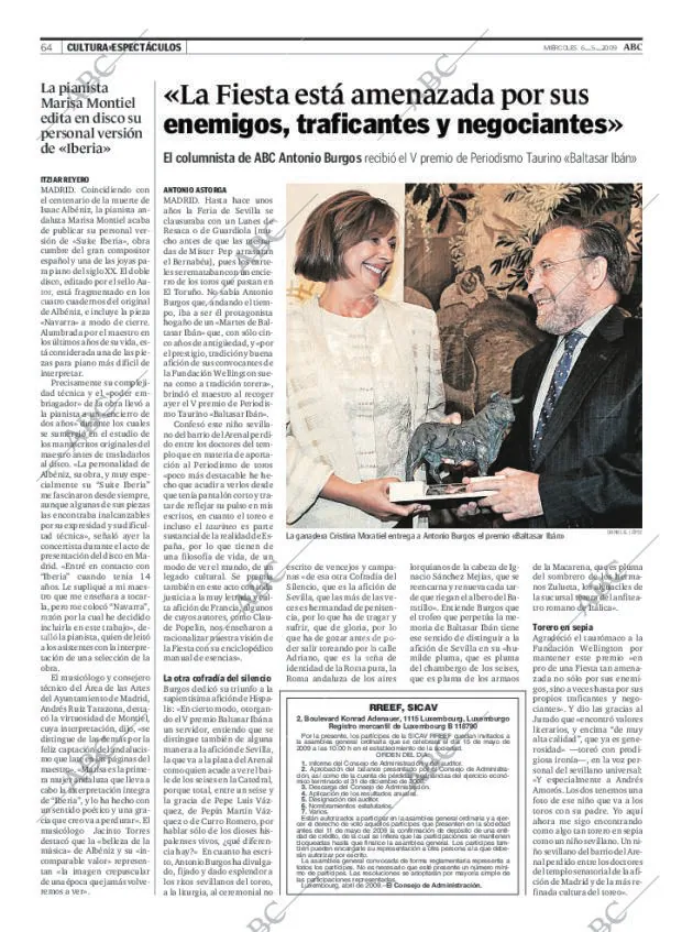 ABC MADRID 06-05-2009 página 64