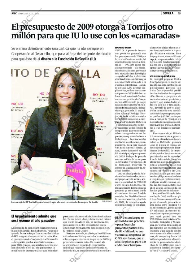 ABC SEVILLA 06-05-2009 página 19