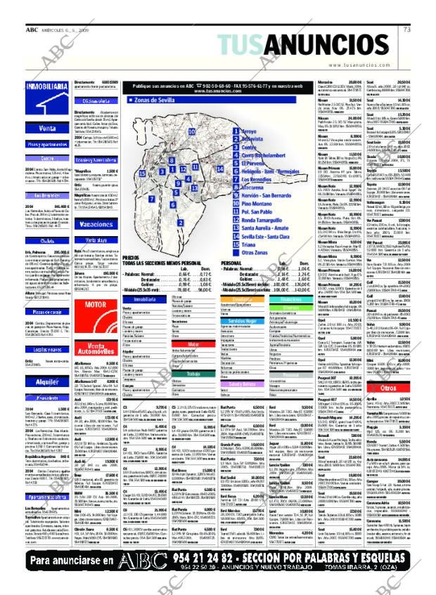 ABC SEVILLA 06-05-2009 página 73