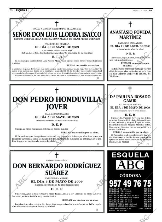 ABC CORDOBA 07-05-2009 página 70