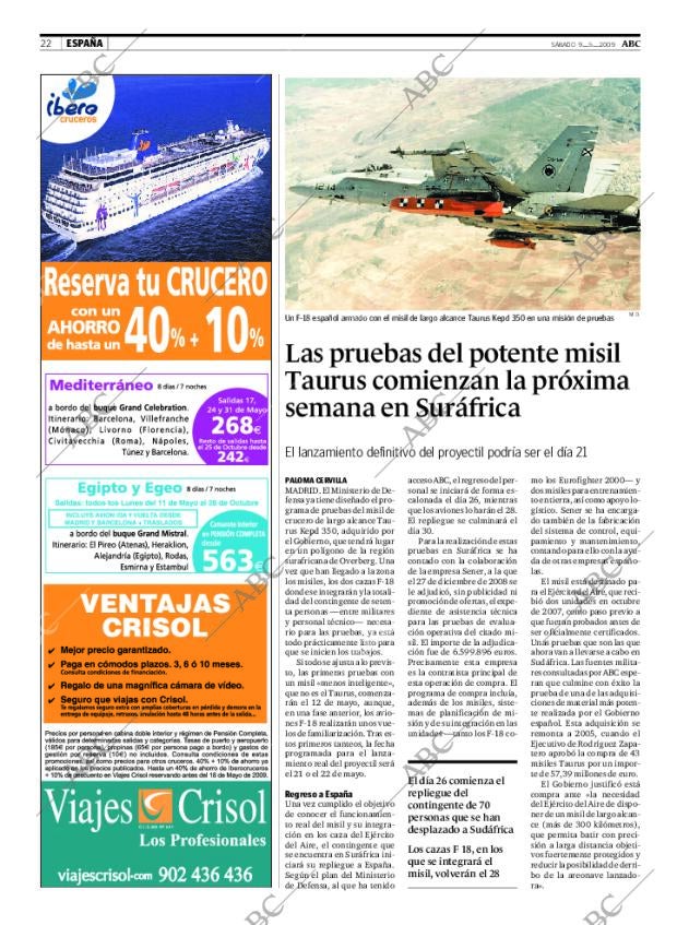 ABC CORDOBA 09-05-2009 página 22