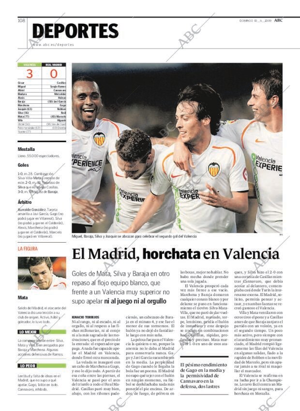 ABC MADRID 10-05-2009 página 108